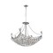 Cwi Lighting Jasmine 8 Light Down Chandelier With Chrome Finish 8041P20C-S - alternate 1